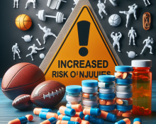 ¿Esteroides orales puede aumentar el riesgo de lesiones?