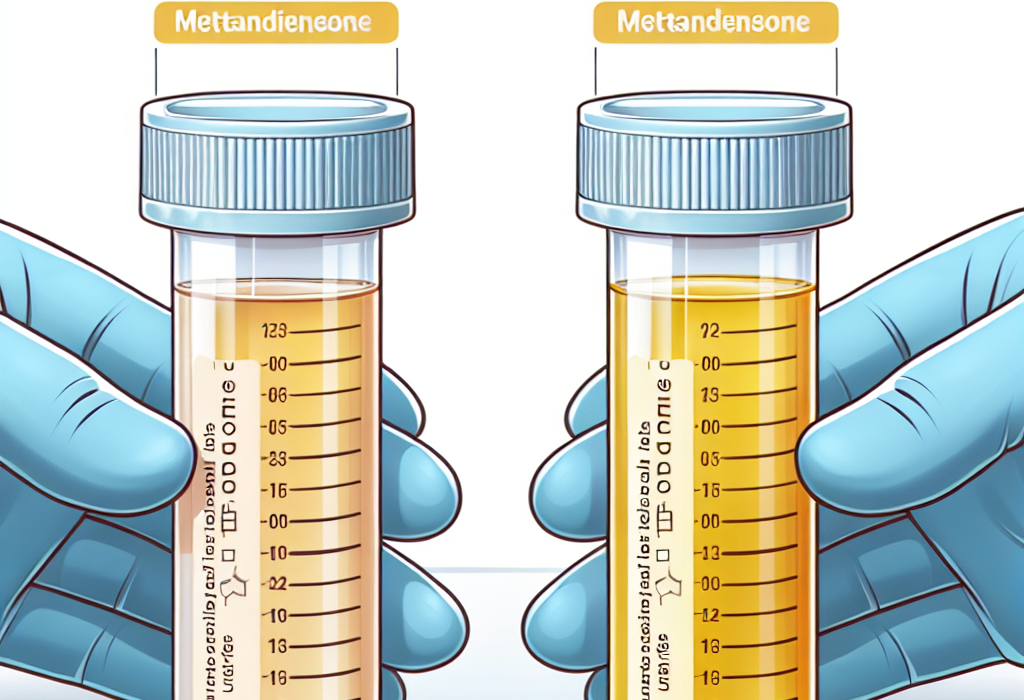 ¿Metandienona cambia el color de la orina?