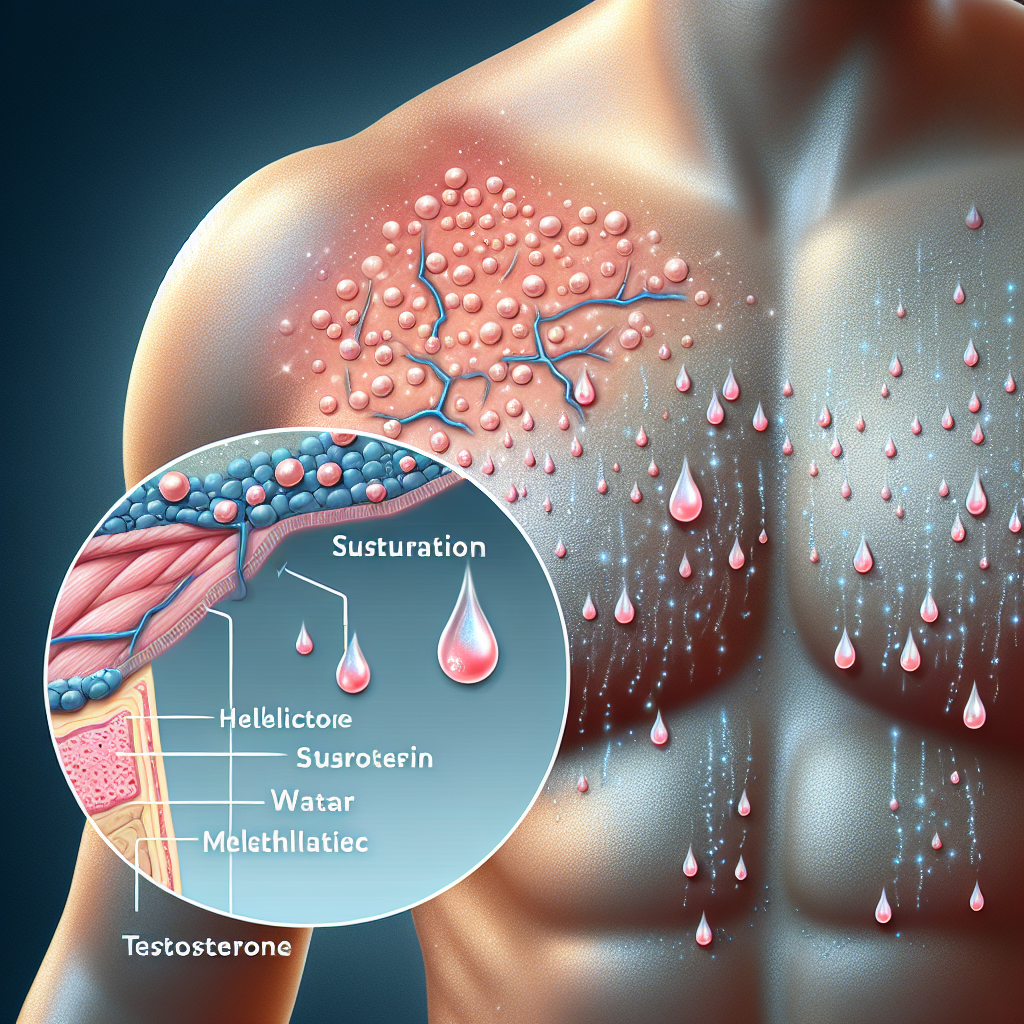 Qué tipo de sudoración indica que Methyltestosterone está activo