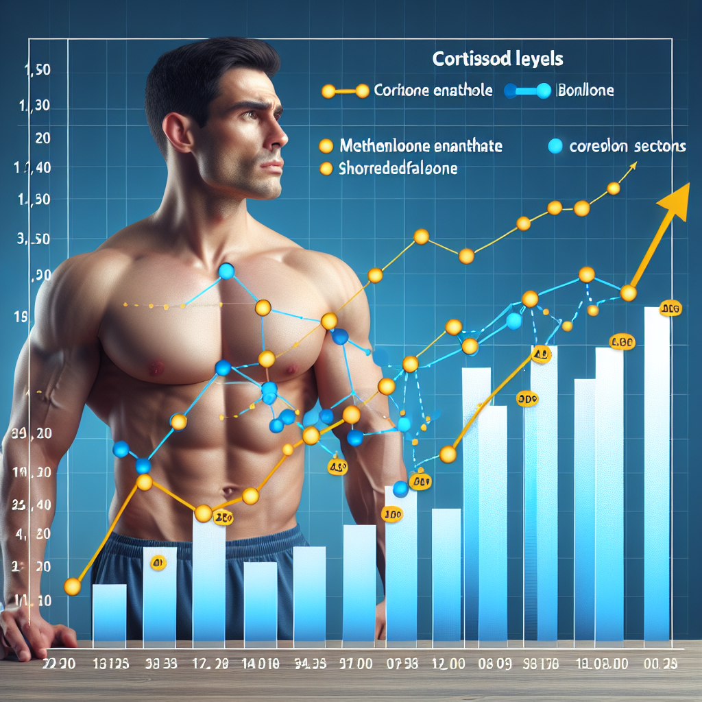 Cómo afectan los niveles de cortisol al usar Enantato de metenolona