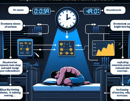 Cómo ajustar el entrenamiento si Drostanolona produce insomnio