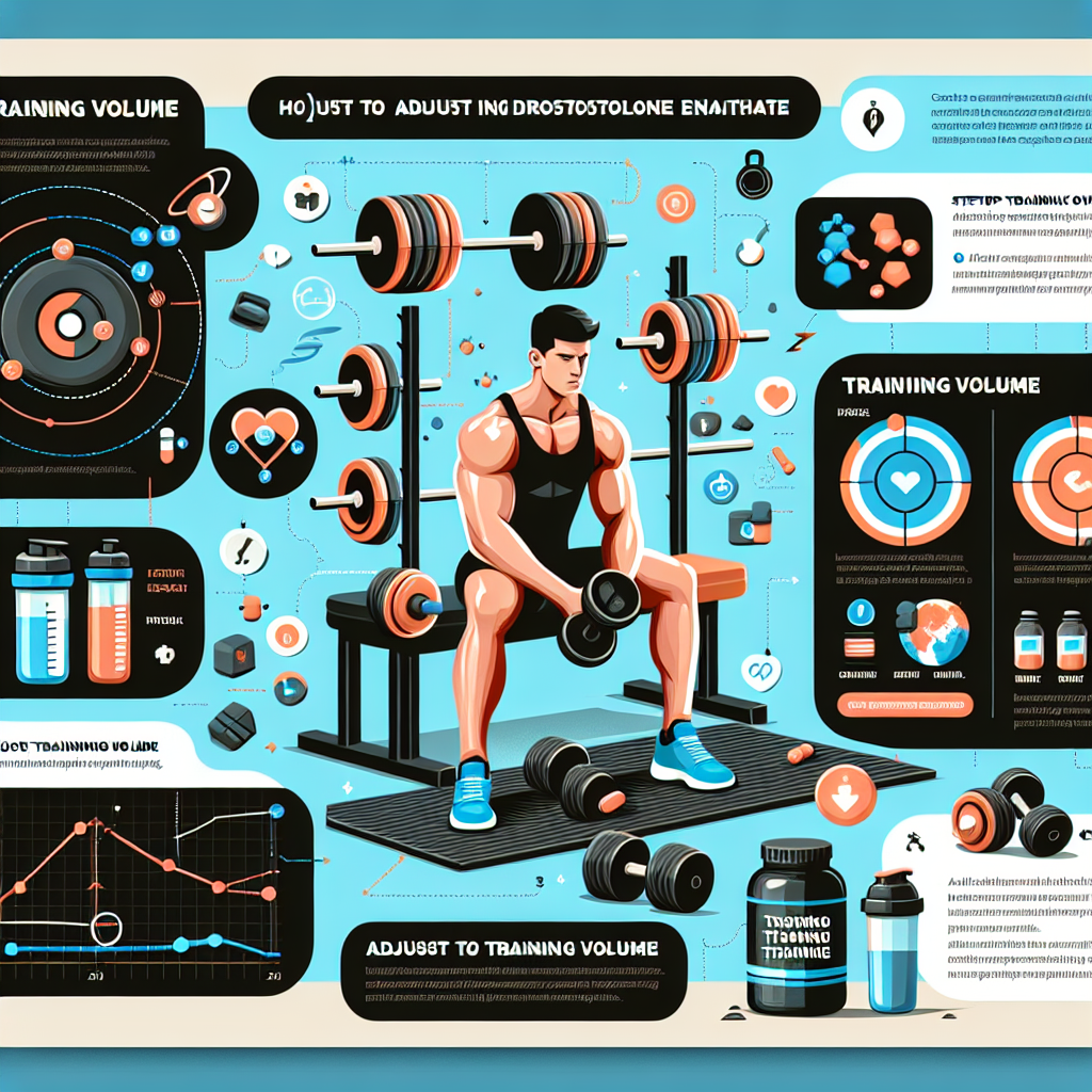Cómo ajustar el volumen de entrenamiento con Enantato de Drostanolona