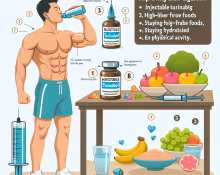 Cómo mejorar tu digestión mientras tomas Turinabol inyectable