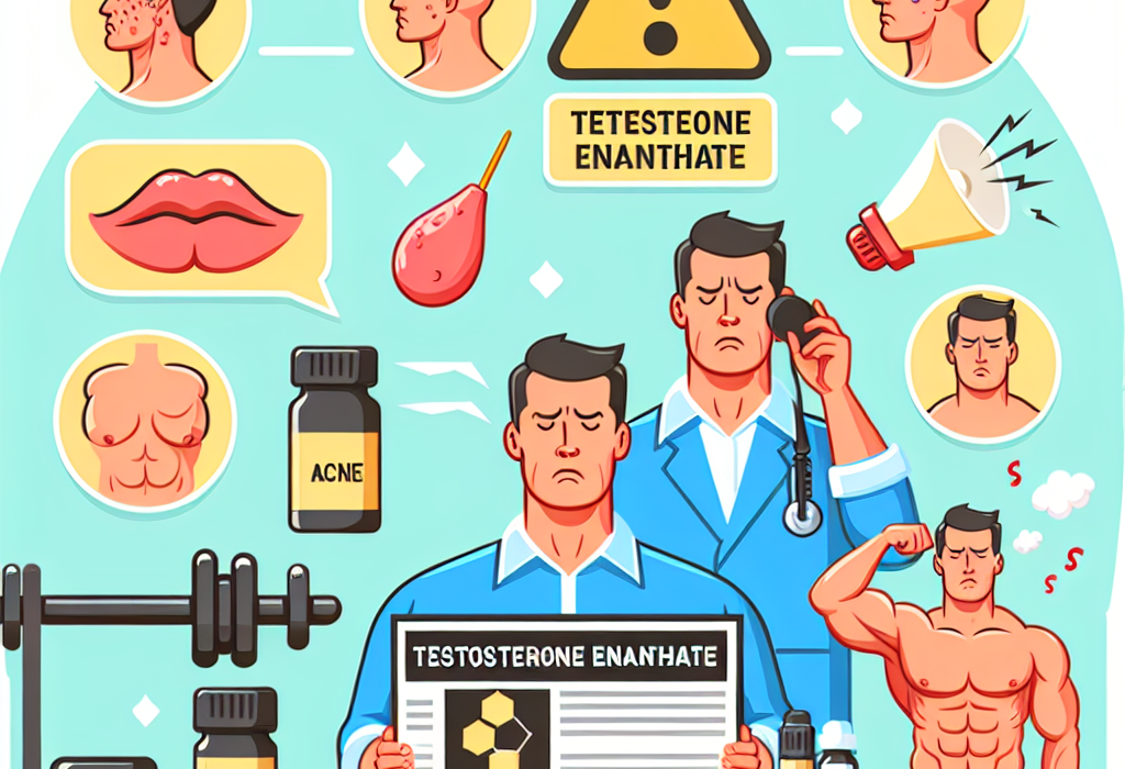 Cuáles son los signos de exceso de Enantato de testosterona