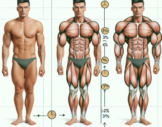 ¿Cuánto músculo es real al usar Turinabol?