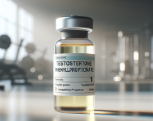 Fenilpropionato de testosterona para preparación de competencia