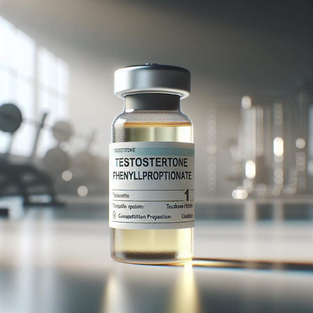 Fenilpropionato de testosterona para preparación de competencia