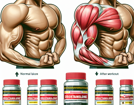 ¿Puede Drostanolona mejorar el bombeo muscular?