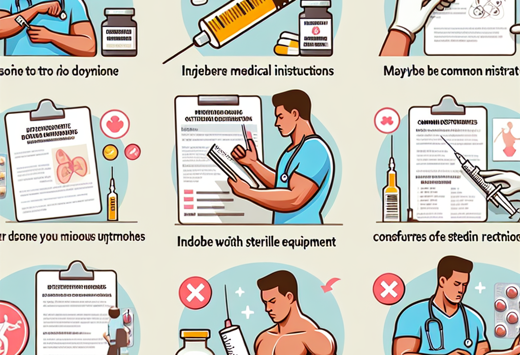 Qué no hacer durante un ciclo con Oximetolona inyectable