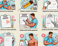 Qué no hacer durante un ciclo con Oximetolona inyectable