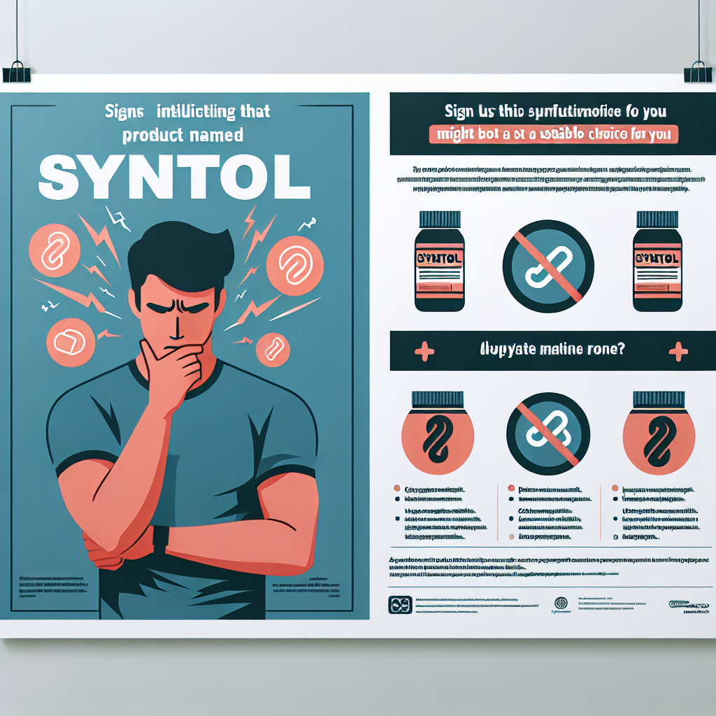 ¿Qué señales indican que Syntol no es para ti?