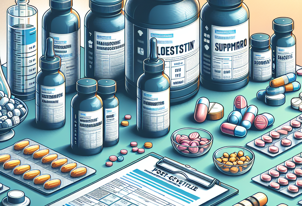 Qué suplementos post-ciclo combinan bien tras Halotestin