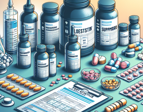 Qué suplementos post-ciclo combinan bien tras Halotestin