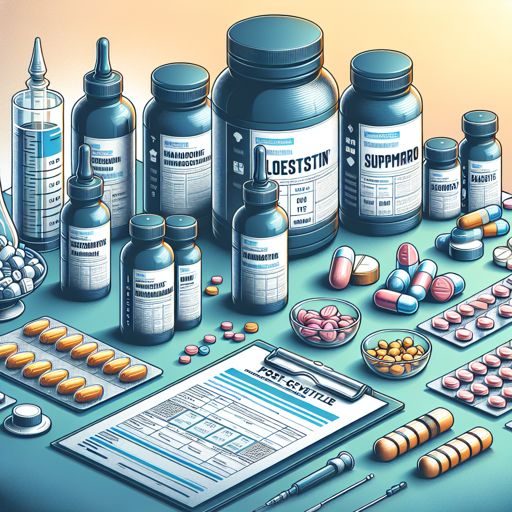 Qué suplementos post-ciclo combinan bien tras Halotestin