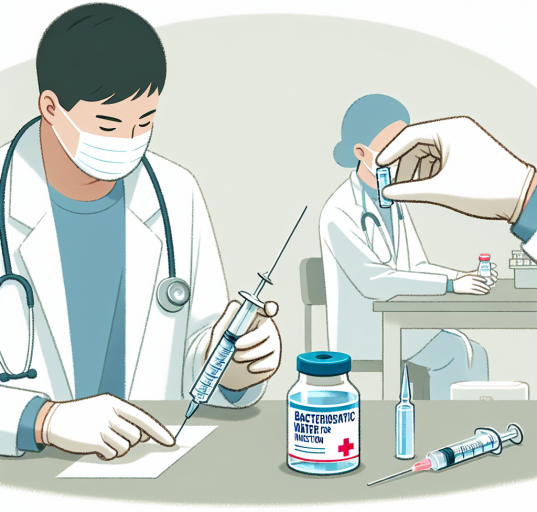 Cómo ajustar el entrenamiento al usar Agua bacteriostática para inyección