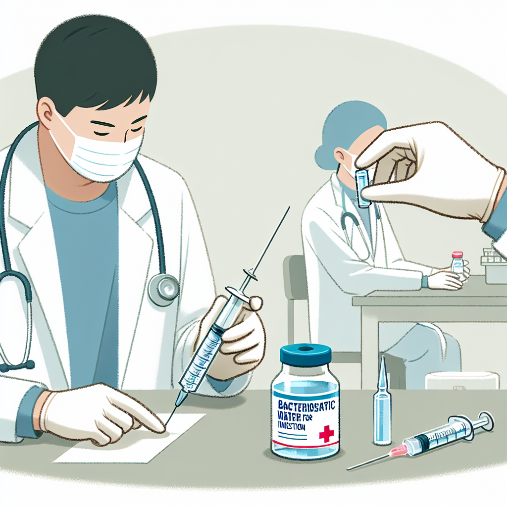 Cómo ajustar el entrenamiento al usar Agua bacteriostática para inyección