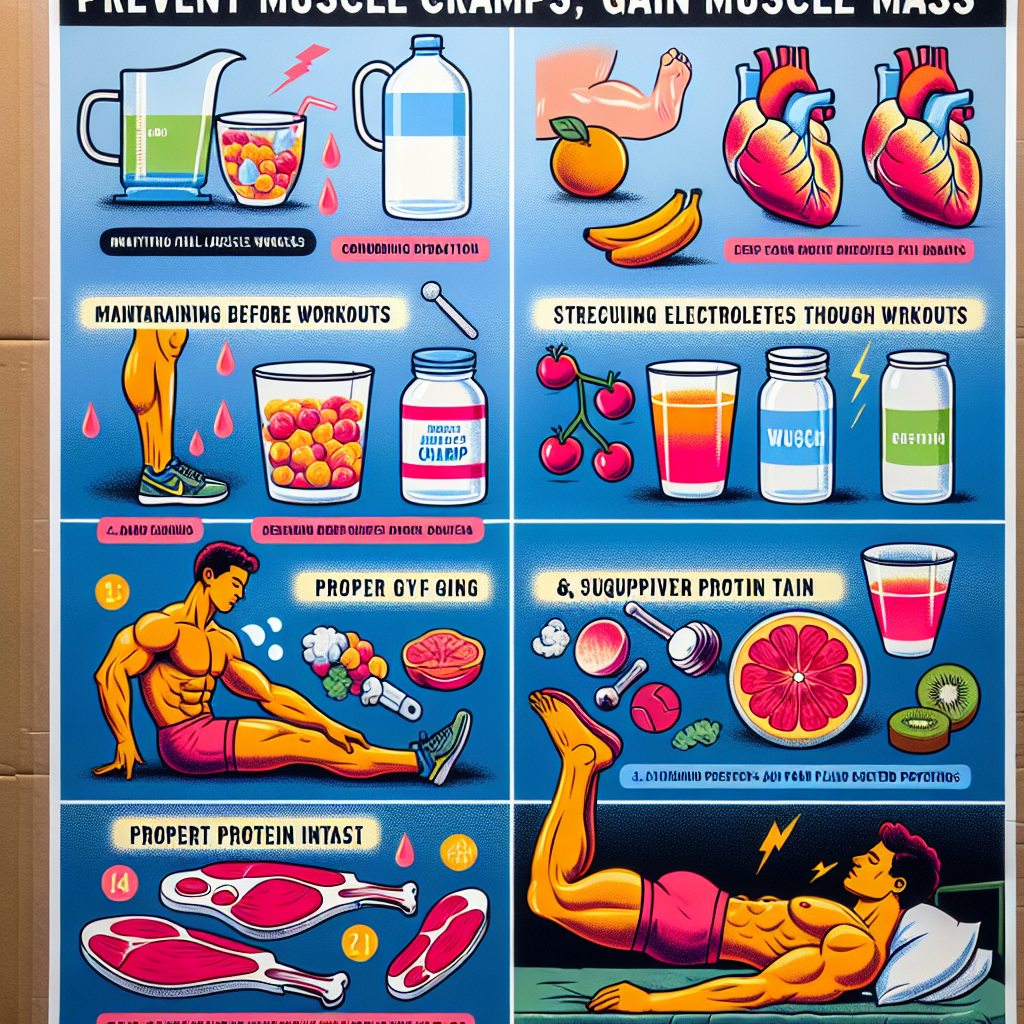 Cómo prevenir calambres musculares con Preparativos para ganar masa muscular