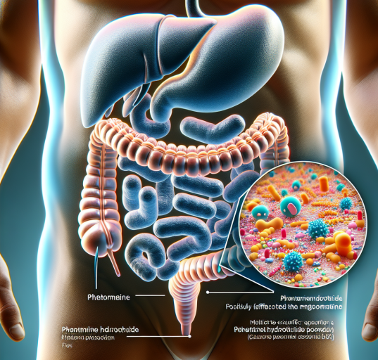 Cómo reacciona la microbiota intestinal a Phentermine Hydrochlorid