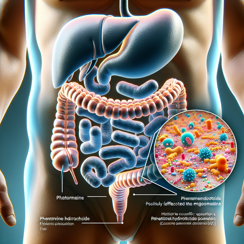 Cómo reacciona la microbiota intestinal a Phentermine Hydrochlorid