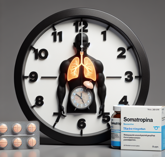 La mejor hora del día para tomar Somatropina