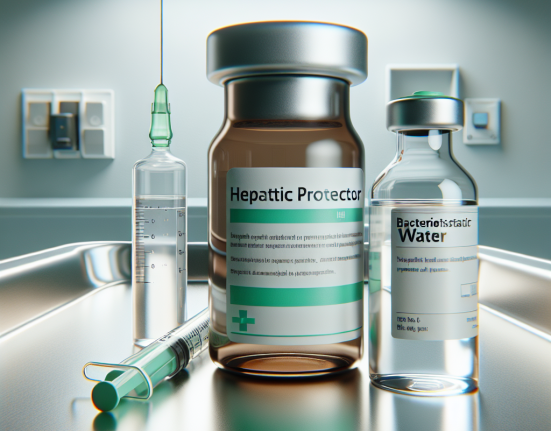 ¿Necesitas protector hepático con Agua bacteriostática para inyección?