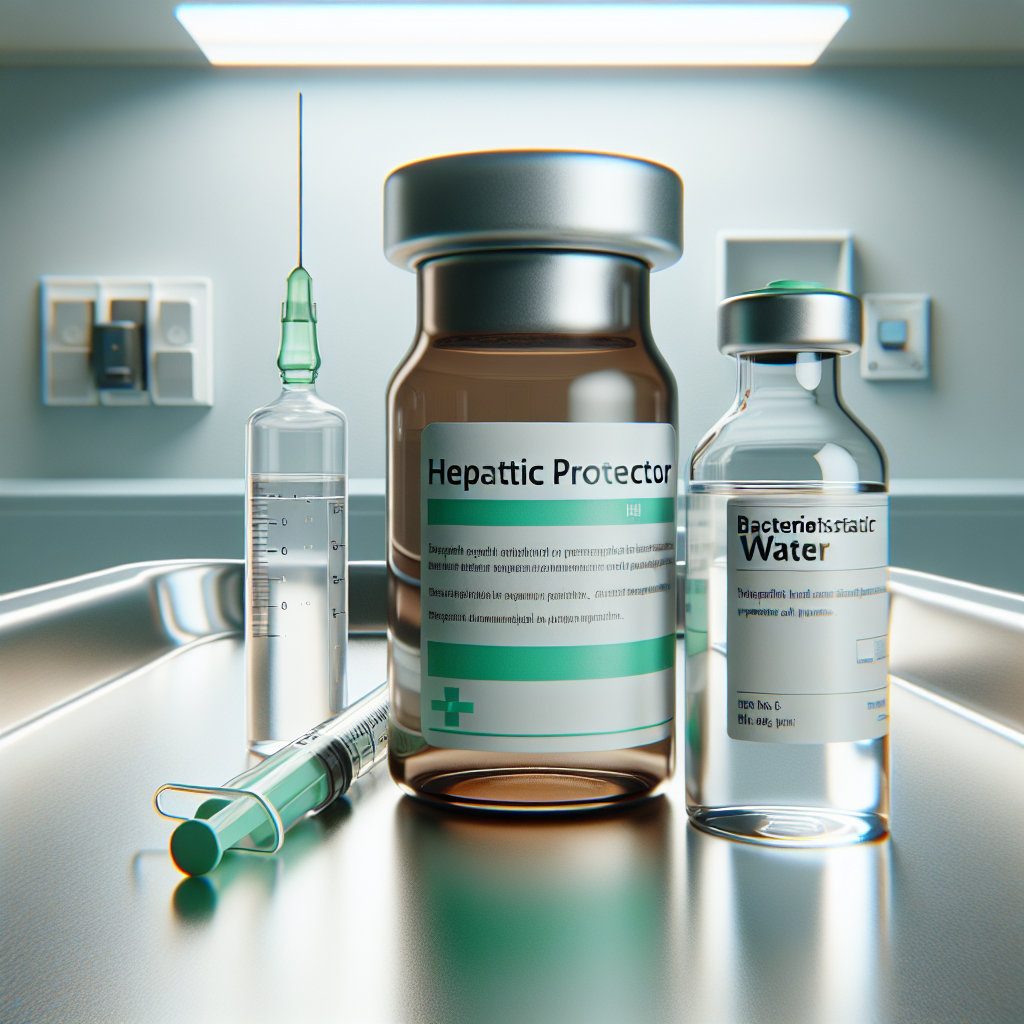 ¿Necesitas protector hepático con Agua bacteriostática para inyección?