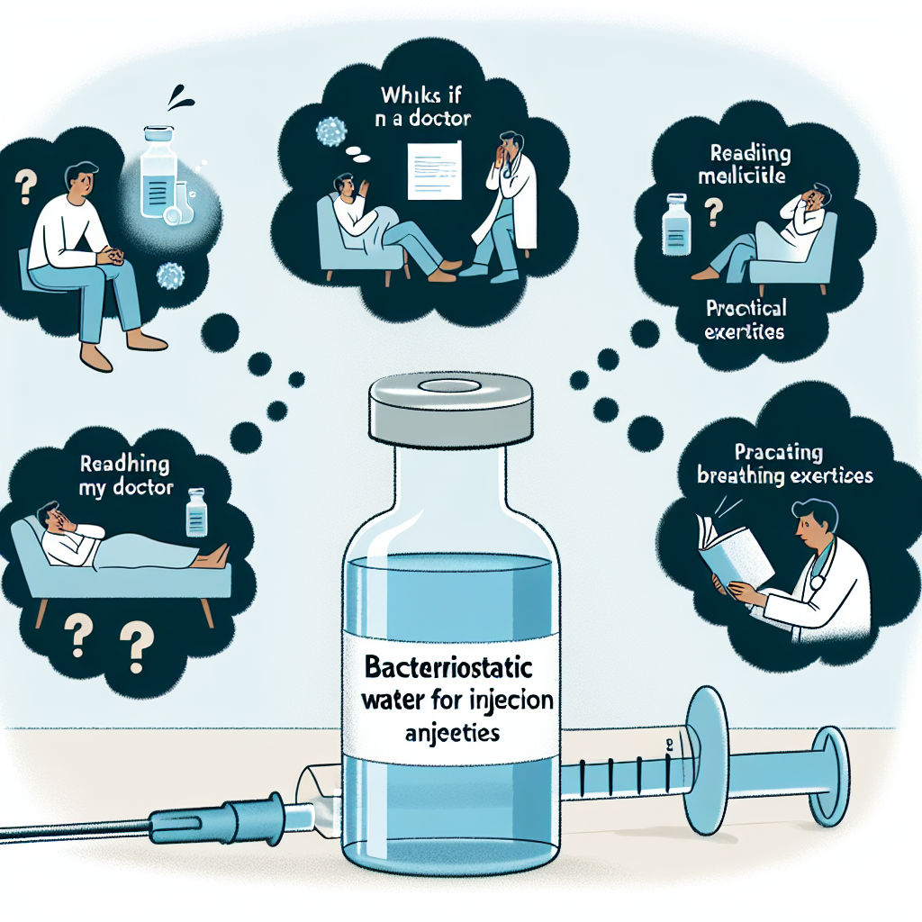 Qué hacer si Agua bacteriostática para inyección aumenta tu ansiedad