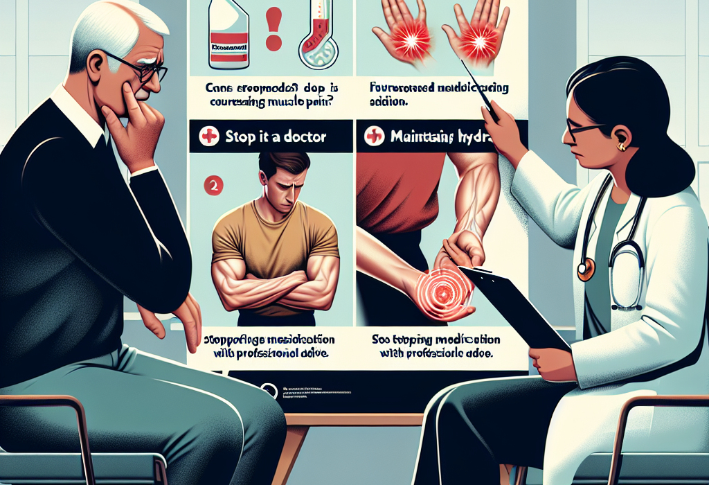 ¿Qué hacer si Furosemid te produce dolor muscular?