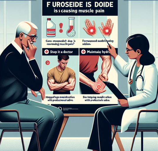 ¿Qué hacer si Furosemid te produce dolor muscular?