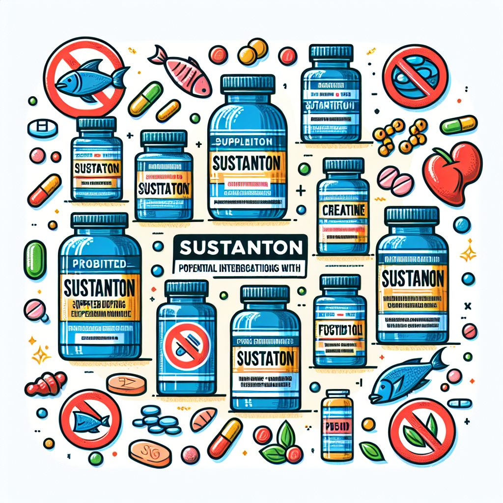 Qué suplementos debes evitar al tomar Sustanon