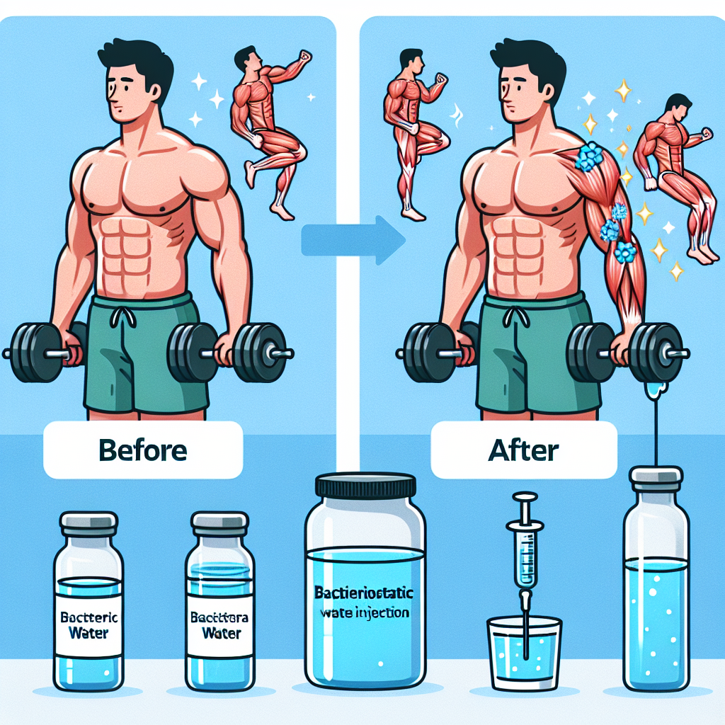 Qué tanto se acelera la recuperación muscular con Agua bacteriostática para inyección