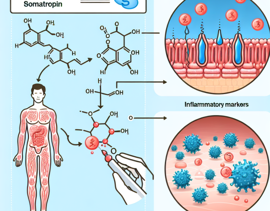Somatropina y reducción de marcadores inflamatorios