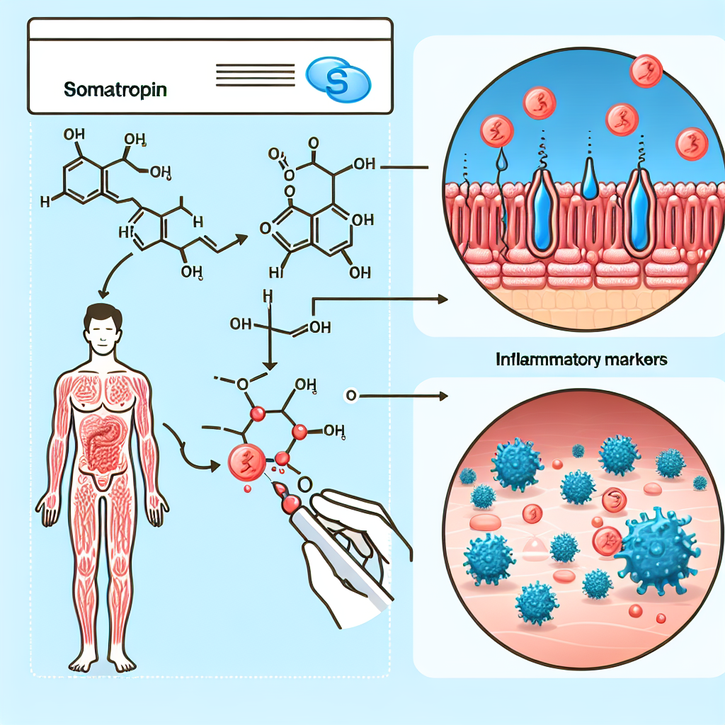 Somatropina y reducción de marcadores inflamatorios