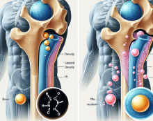 Sustanon y cambios en la densidad ósea
