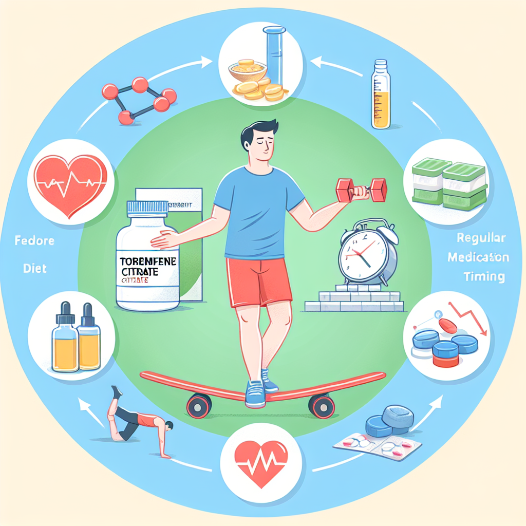 Cómo adaptar tu estilo de vida al usar Citrato de toremifeno