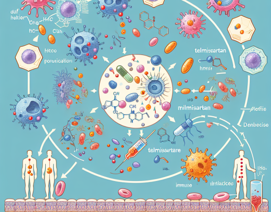 Cómo afecta Telmisartan al sistema inmunológico