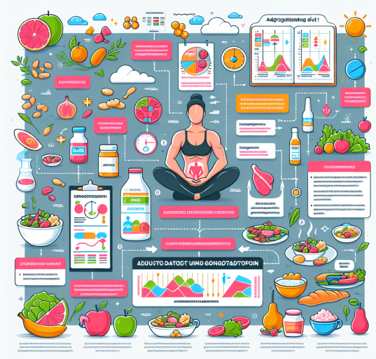 Cómo ajustar la dieta con Gonadotropina para definición