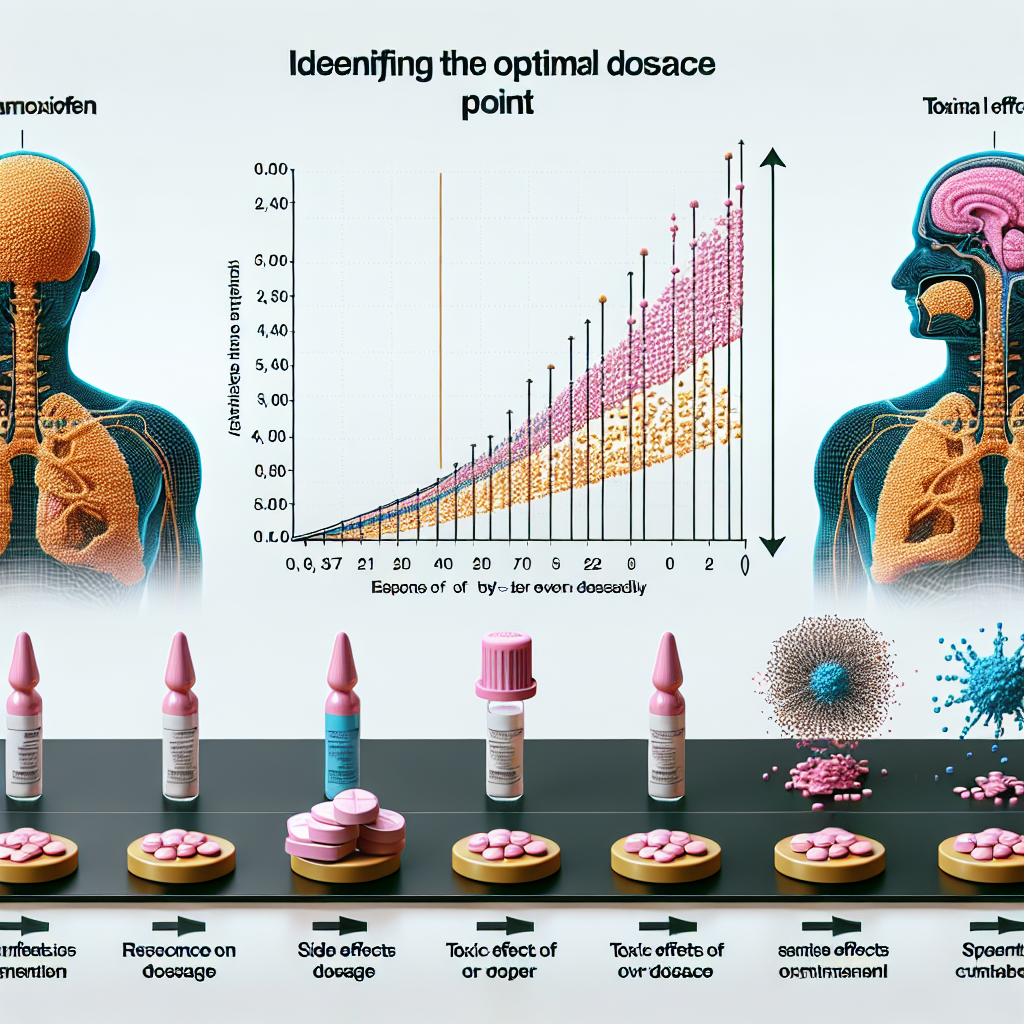 Cómo identificar el punto óptimo de dosis con Tamoxifeno