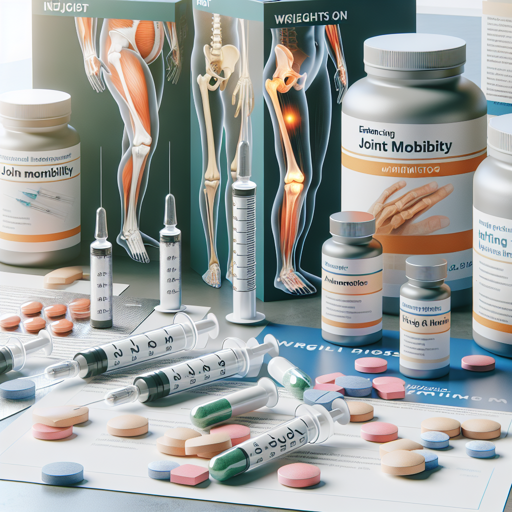 Inyecciones y pastillas para adelgazar y mejoras en movilidad articular