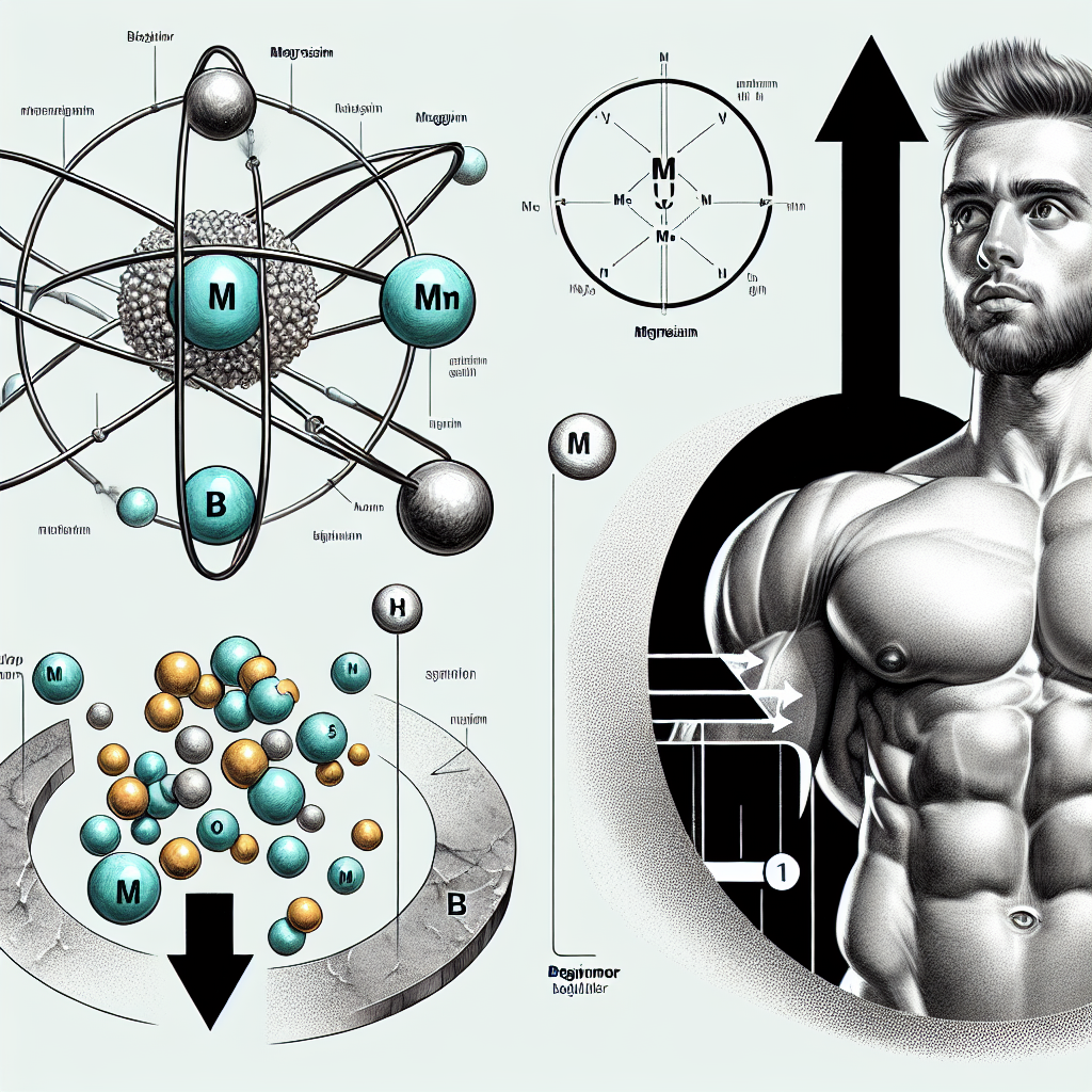 Magnesium y ritmo de crecimiento muscular en principiantes