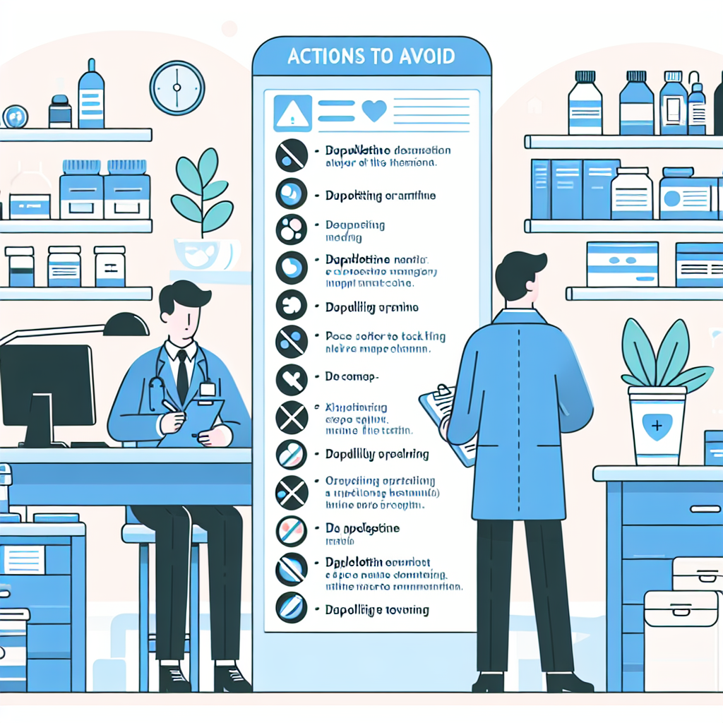 Qué evitar hacer justo después de tomar Dapoxetine (Priligy)