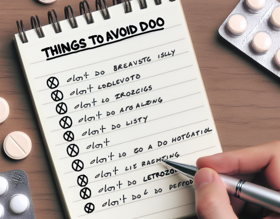 Qué evitar hacer justo después de tomar Letrozol