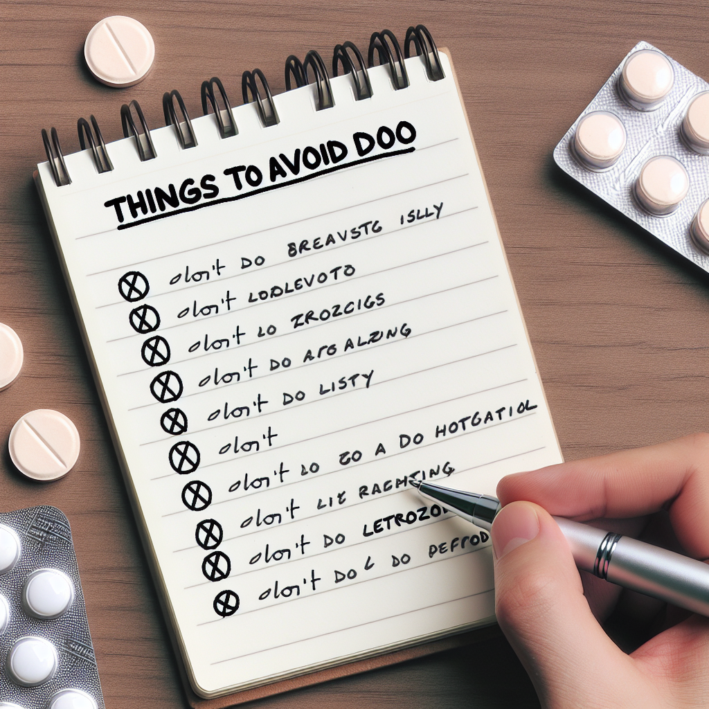 Qué evitar hacer justo después de tomar Letrozol