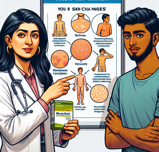 Qué hacer si Modafinil (Provigil) produce cambios en la piel