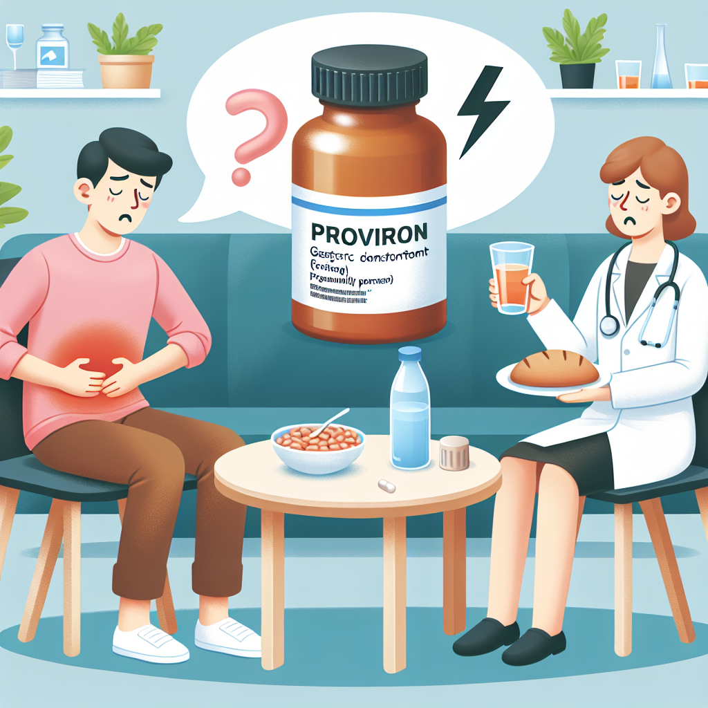 ¿Qué hacer si Proviron causa molestias gástricas?