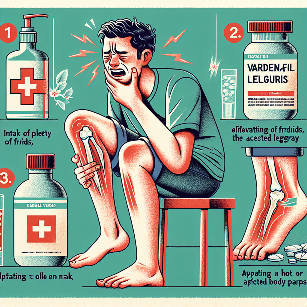 Qué hacer si tienes calambres musculares con Vardenafil (Levitra Generic)