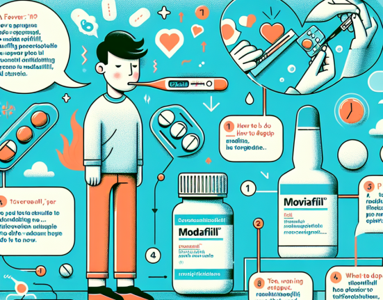 Qué hacer si tienes fiebre usando Modafinil (Provigil)