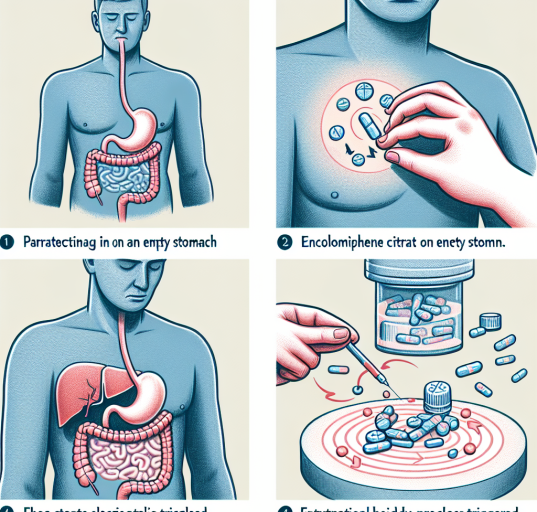 Qué ocurre si tomas Enclomiphene citrate en ayunas