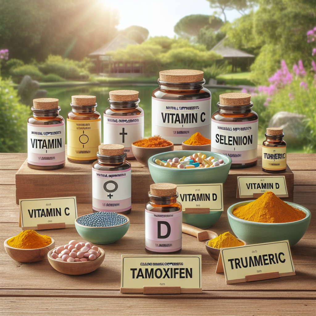 Qué suplementos naturales equilibran el uso de Tamoxifeno