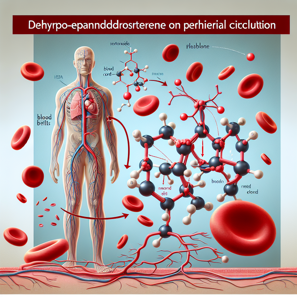 Cómo afecta Dehydroepiandrosteron a la circulación periférica